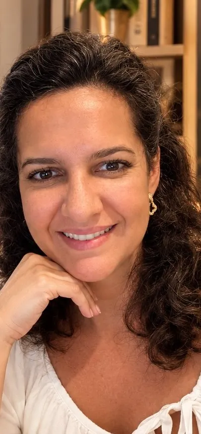 Retrato de Barbara A. Fernandes, psicóloga